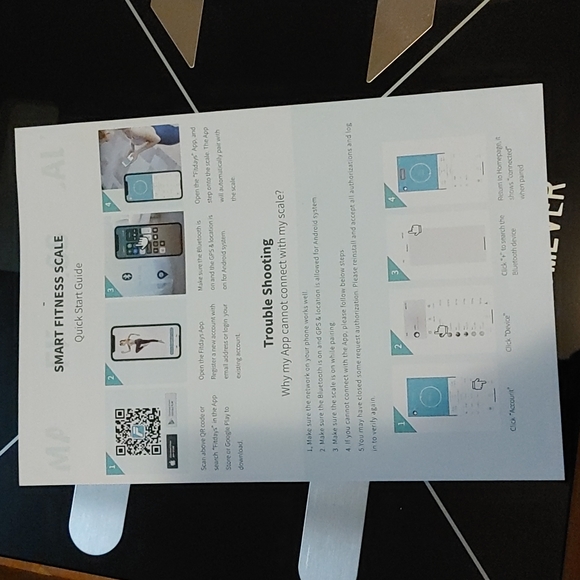 Homever Smart Body Fat Scale - Picture 2 of 4